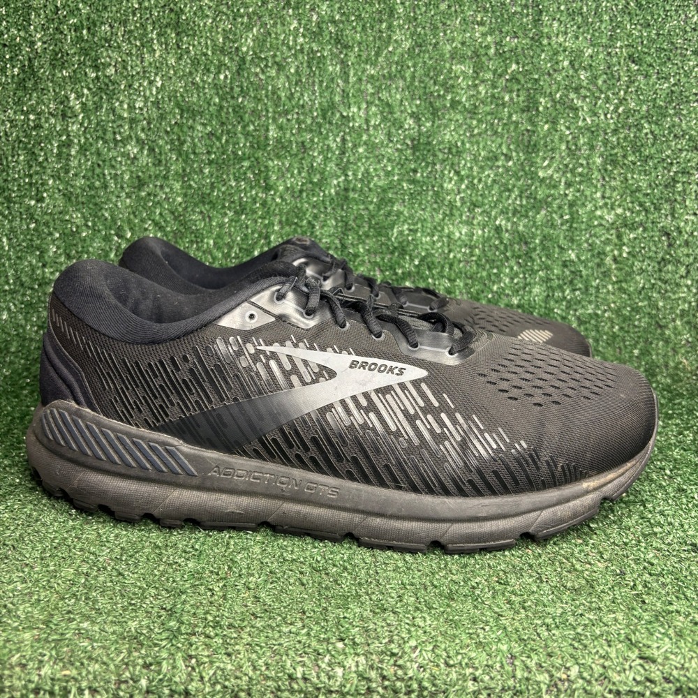 Brooks Addiction GTS 15 Supportive Running Shoe Black Mens Size 15 4E Extra Wide